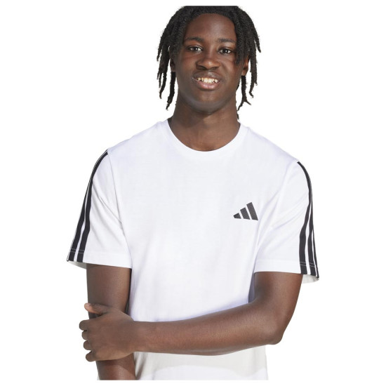 Adidas Ανδρική κοντομάνικη μπλούζα 3-Stripes Single Jersey Tee